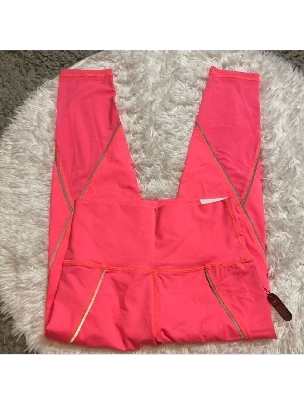 AERIE Neon Pink High Waisted 7/8 Leggings